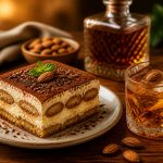 Douceur amaretto dessert and cocktail
