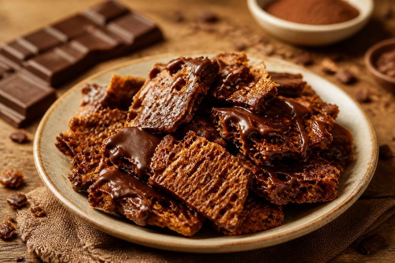 Croustillant chocolat crepe dentelle