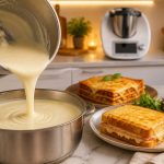 Sauce bechamel cremeuse et plats gourmands
