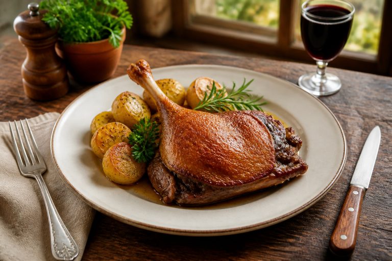 Confit de canard delice croustillant