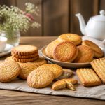 Biscuits bretons traditionnels et the