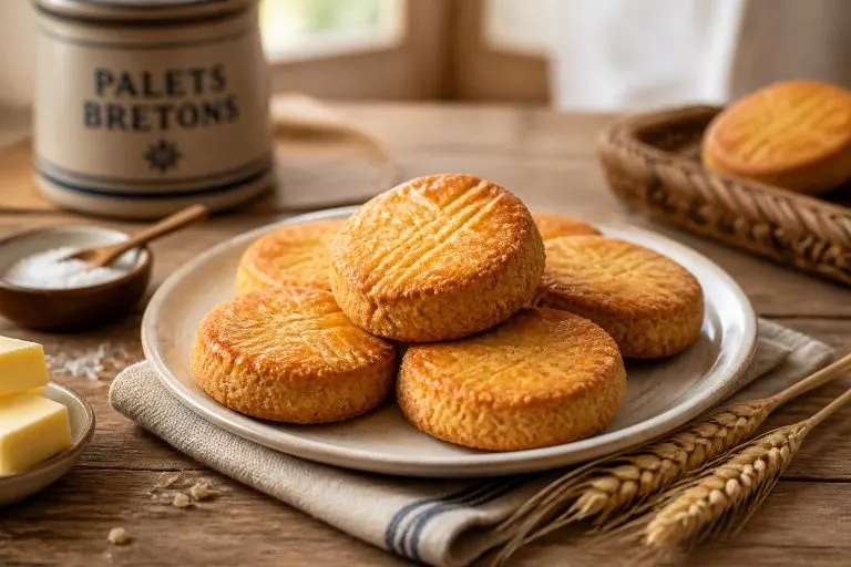 Palets bretons dores et sables