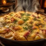 Tartiflette reconfortante et fumante